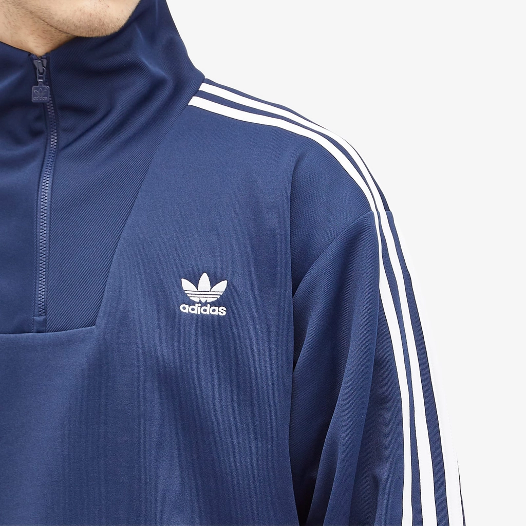 Adidas Originals Men's Funnelneck Track Top Night Indigo
